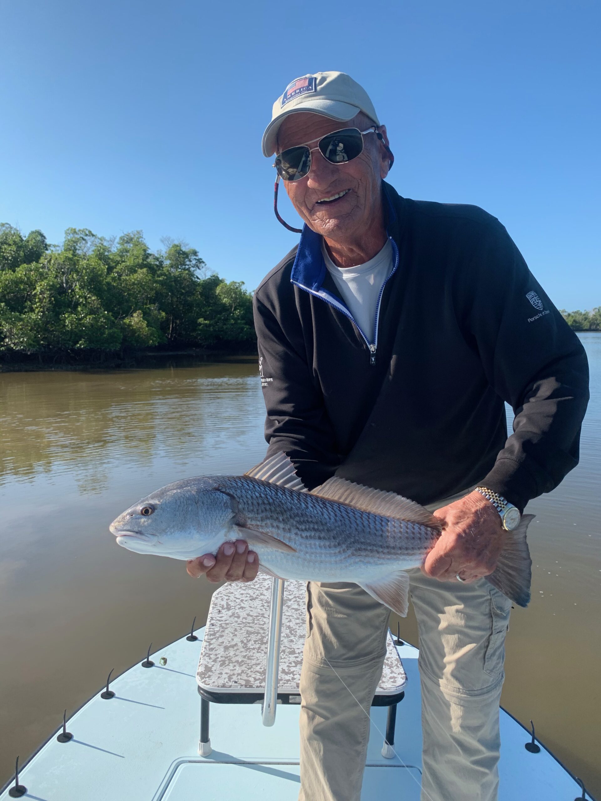 Redfish on fly Backcountry Guide Service